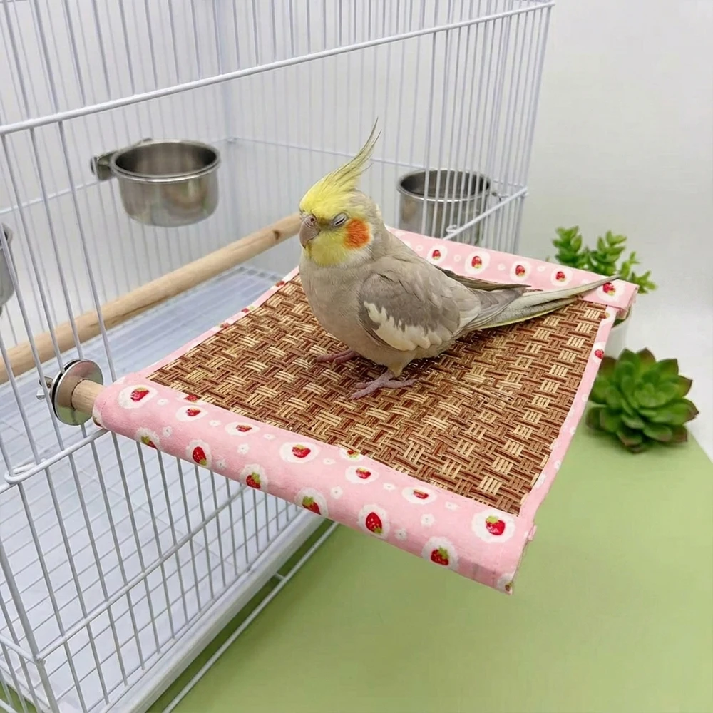 Plataforma refrescante de descanso para periquitos, agapornis y loros - imagen 3