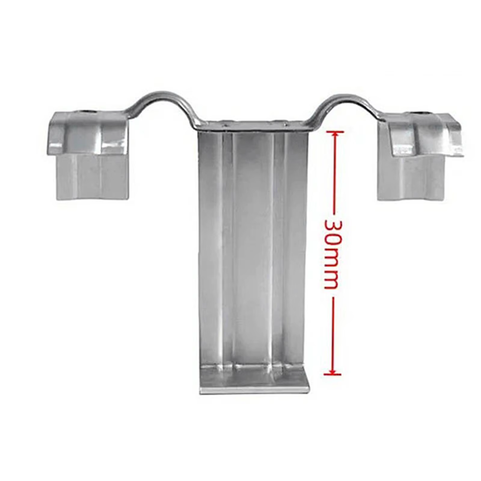 Clip de drenaje de agua para paneles solares, abrazadera inox - imagen 2