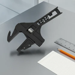 Llave ajustable de agarre texturizado para reparaciones del baño