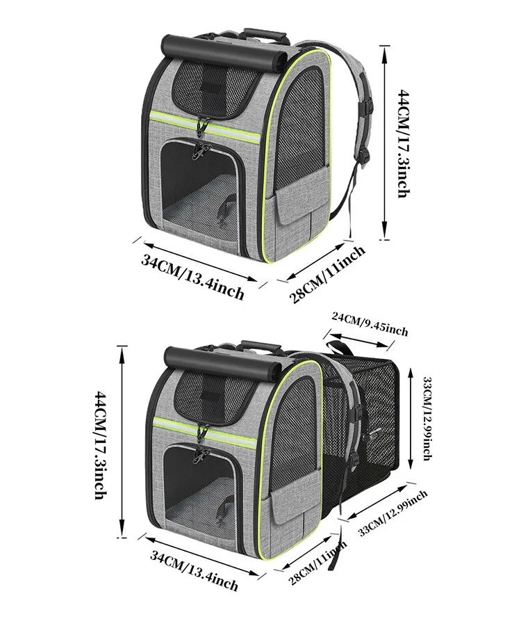 Compartimento interior de la mochila