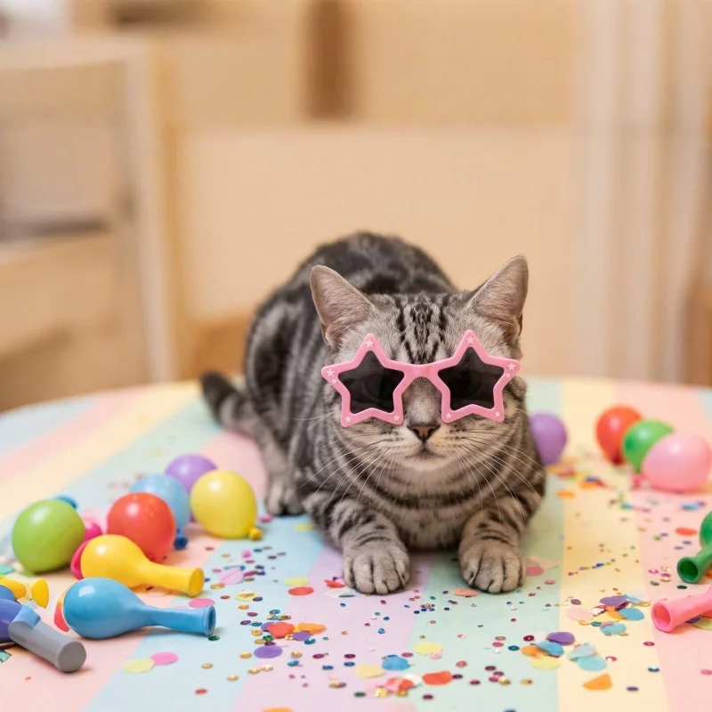 Gafas de sol antideslizantes con forma de estrella para gatos y perros - imagen 3