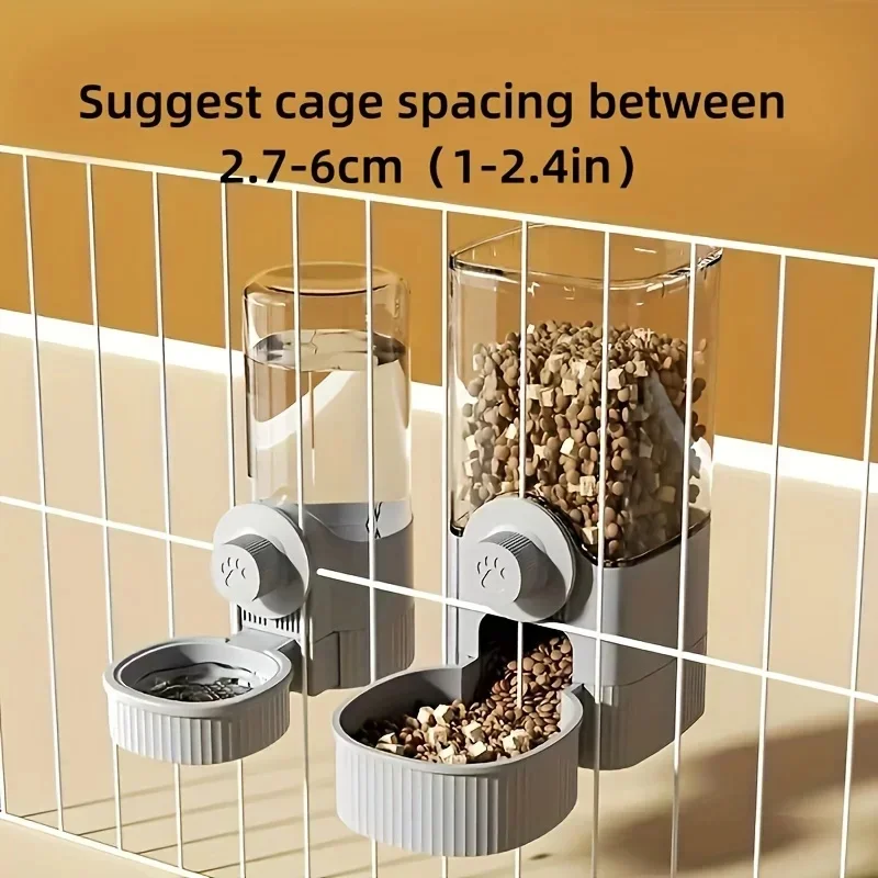 Dispensador Automatico de Comida y Agua por Gravedad Gatos Conejos