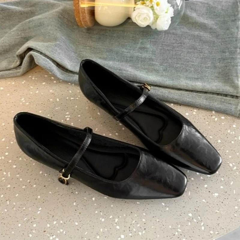 Zapatos Mary Jane Cuero Mujer Talla Grande 45 – Cómodos - imagen 2