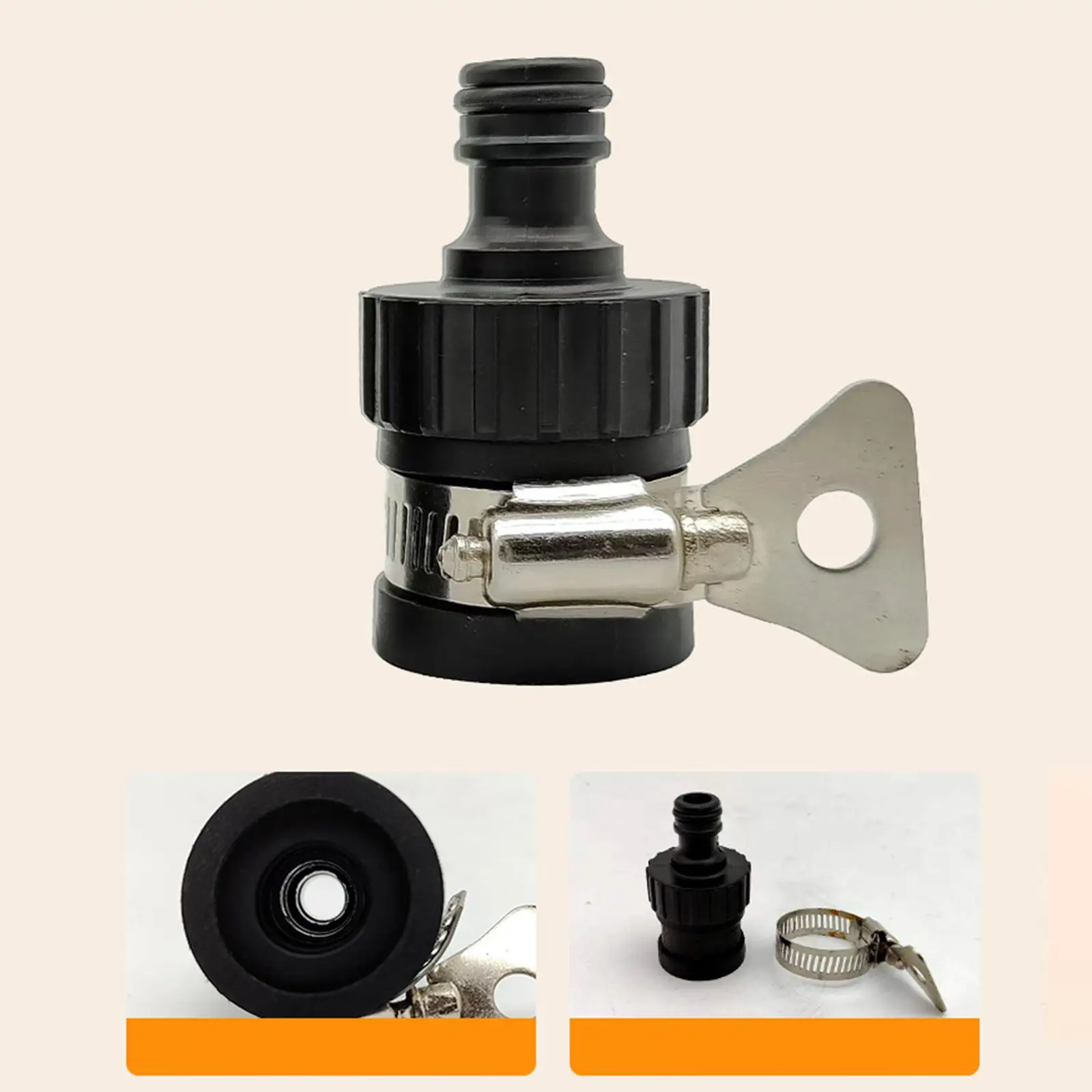Adaptador para manguera de jardín ligero y resistente - imagen 3