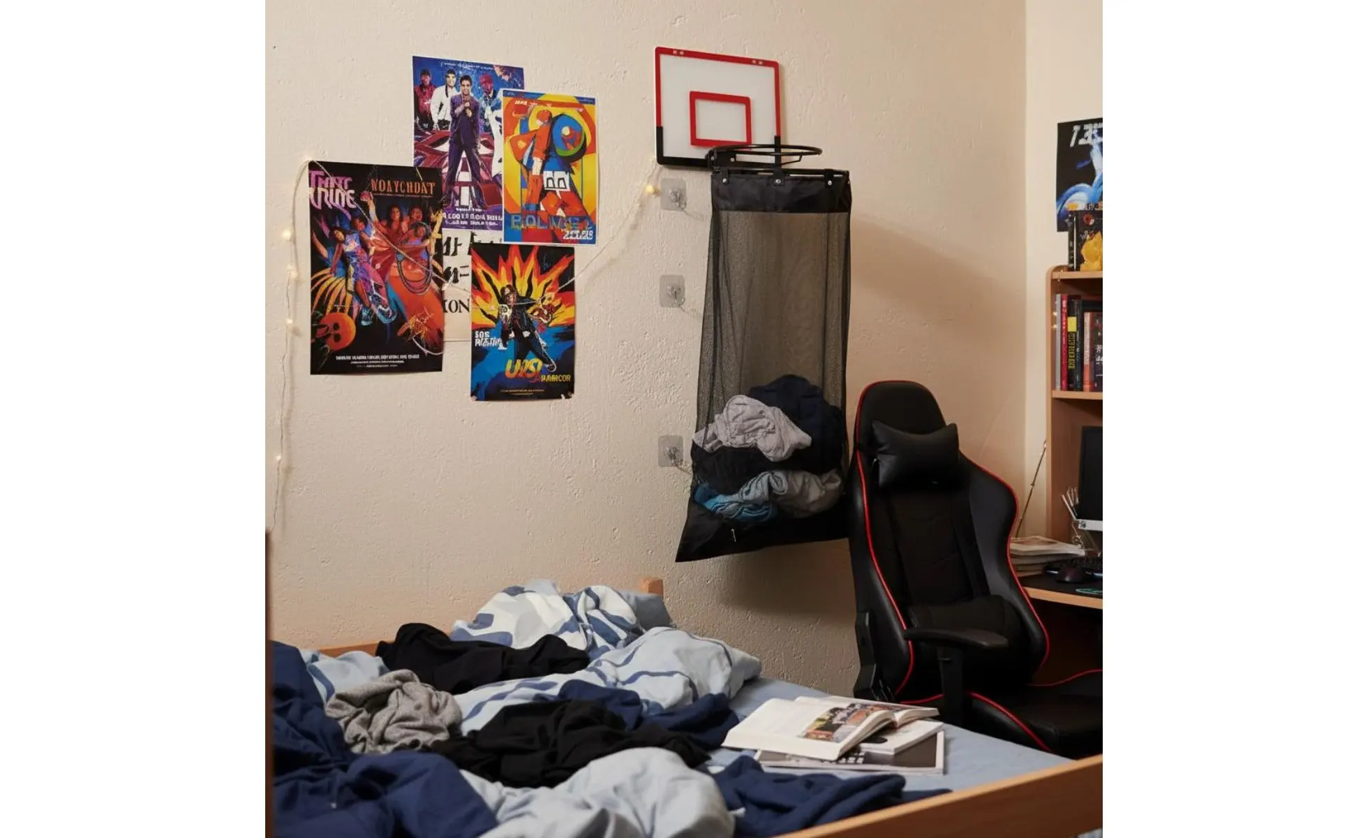 Resultado final integrado en la habitación