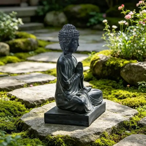 Estatua de Buda artesanal para decoración