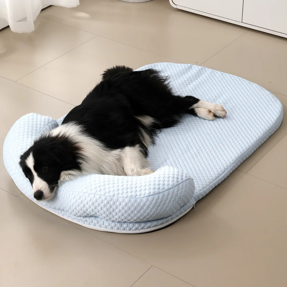 Cama refrescante transpirable para gatos y perros, cojín verano - imagen 2