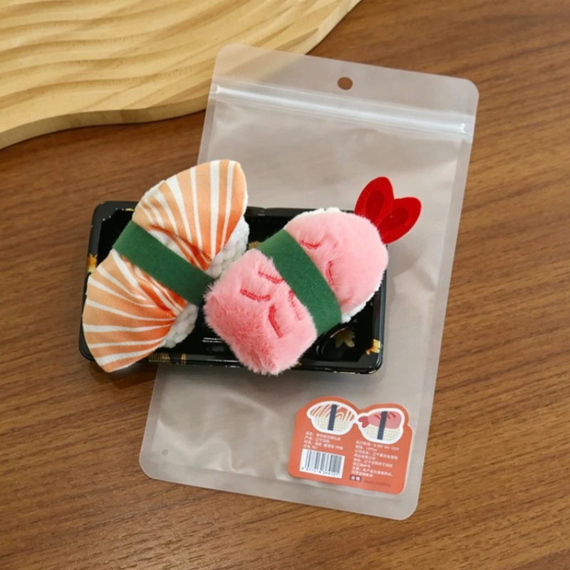 Juguete de peluche para gatos con catnip, sushi resistente al mordisco - imagen 3