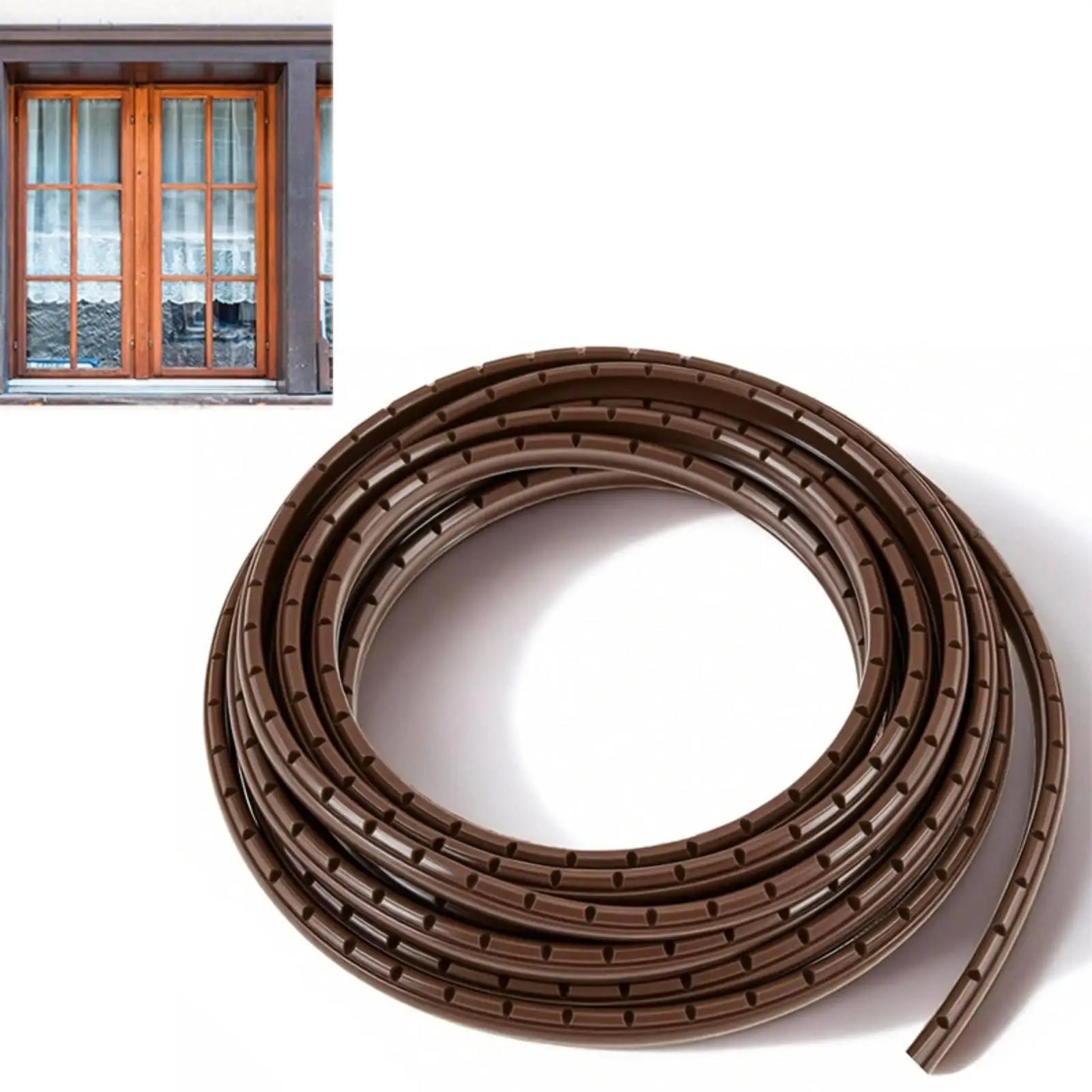 Tira amortiguadora ajustable PVC para muebles con cristal - imagen 5