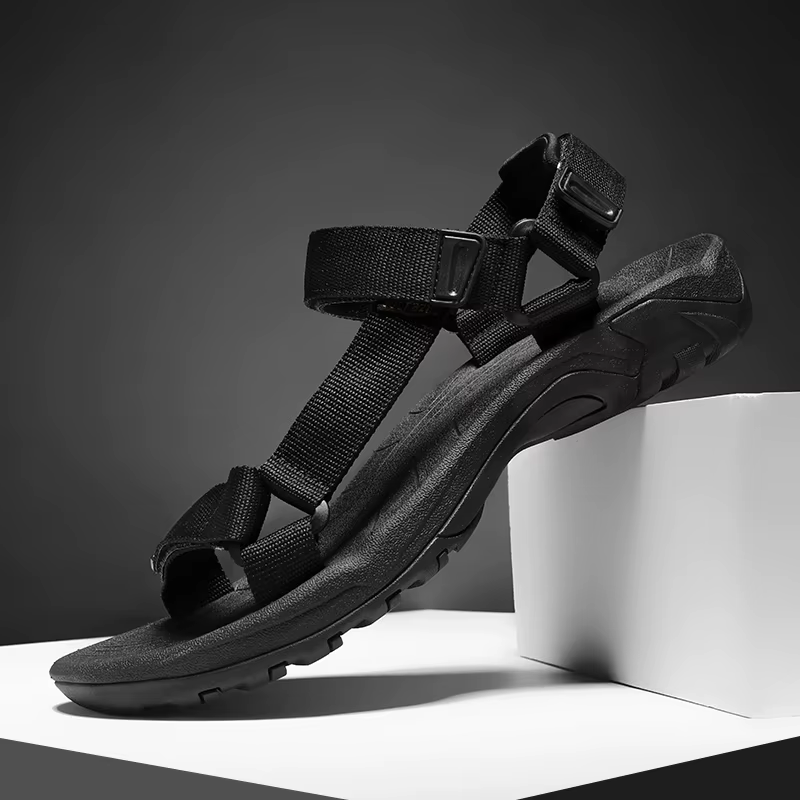 Sandalias de verano para hombre con diseño abierto y suela antideslizante