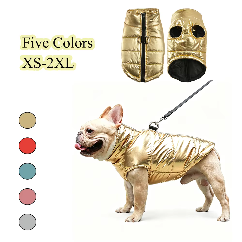 Chaleco impermeable de invierno para perros pequeños y medianos - imagen 5