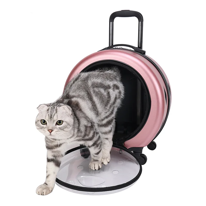 Transportín con ruedas homologado para avión – Gato y perro - imagen 3