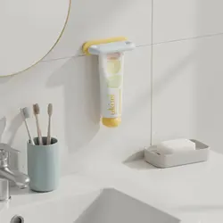 Dispensador de pasta de limpieza facial mural para gatos y perros