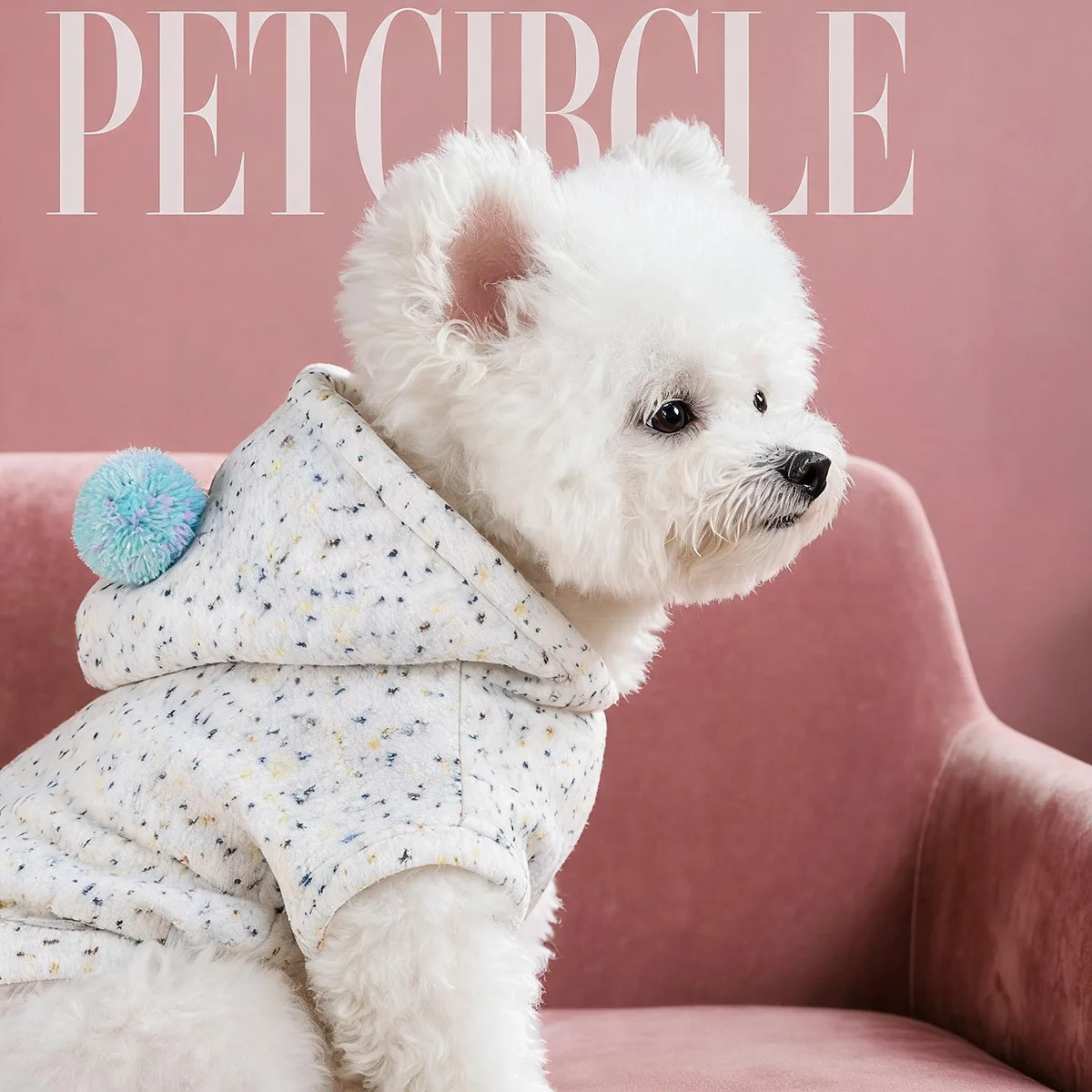 Sudadera con capucha para perro pequeño y gato – Bordada