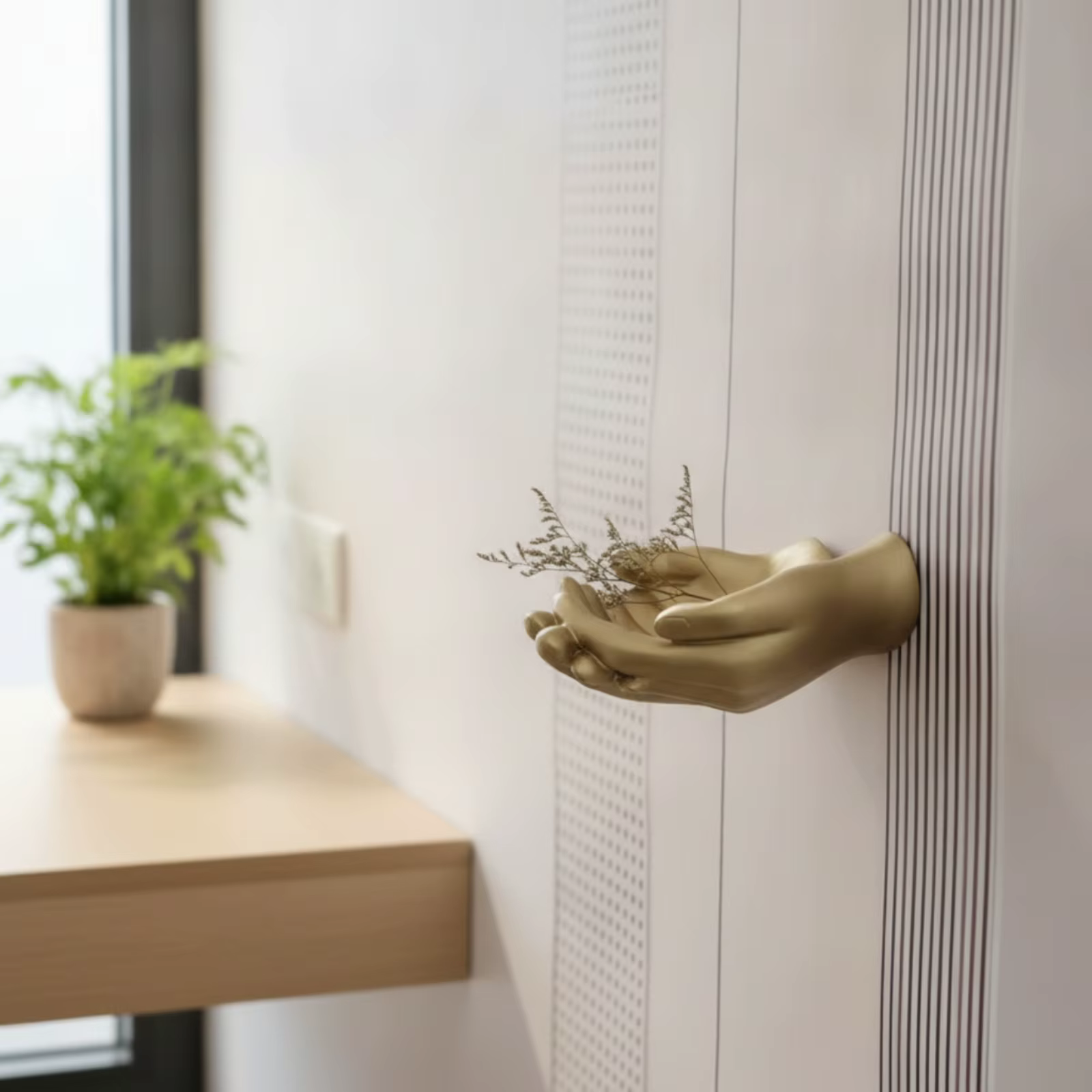 Jarrón de pared escultural moderno para casas con gatos y perros - imagen 5