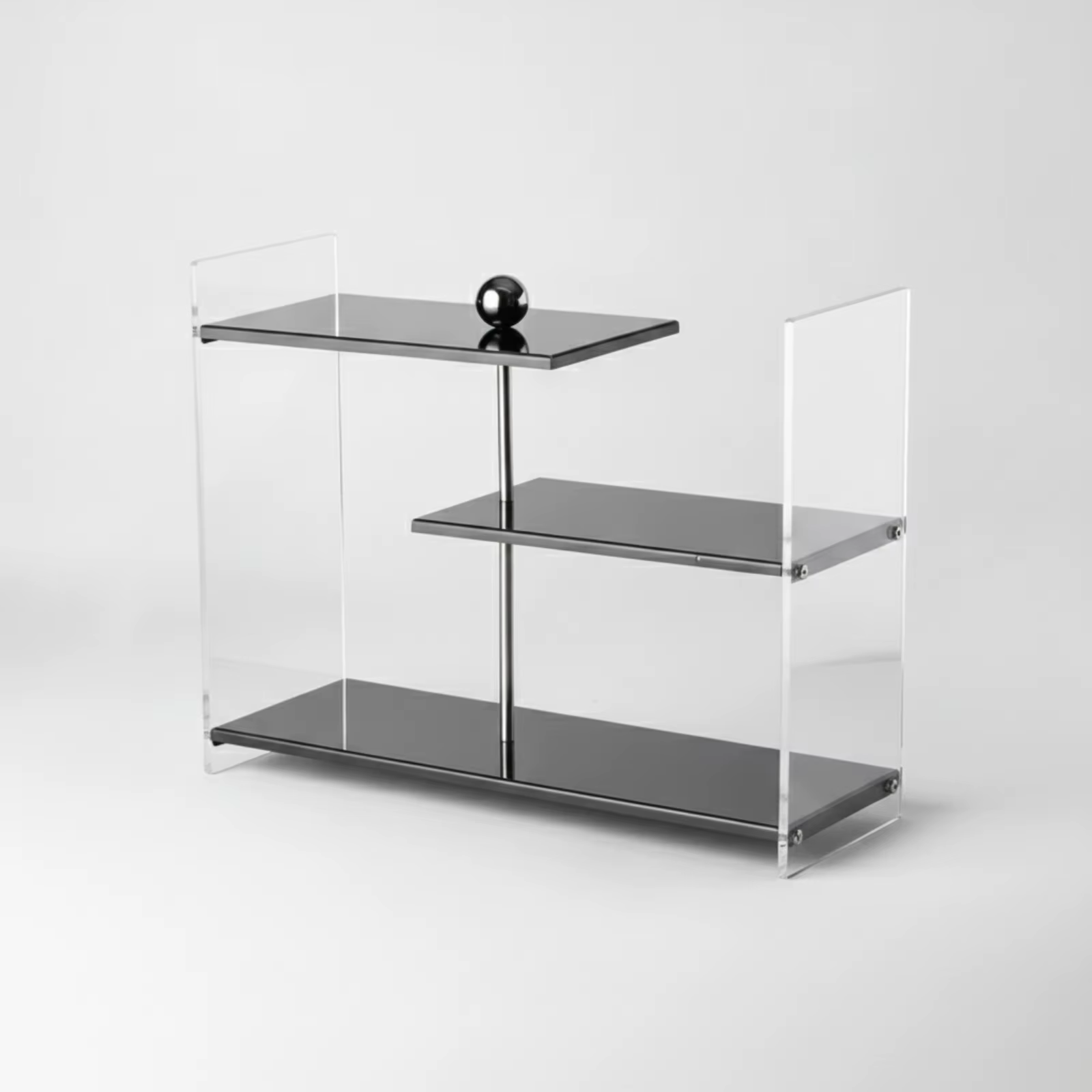 Estante escalonado transparente para gatos y perros, exhibición - imagen 2