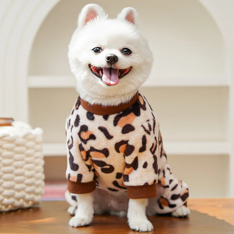 Pijama felpa dinosaurio con anilla D para gatos y perros - imagen 2