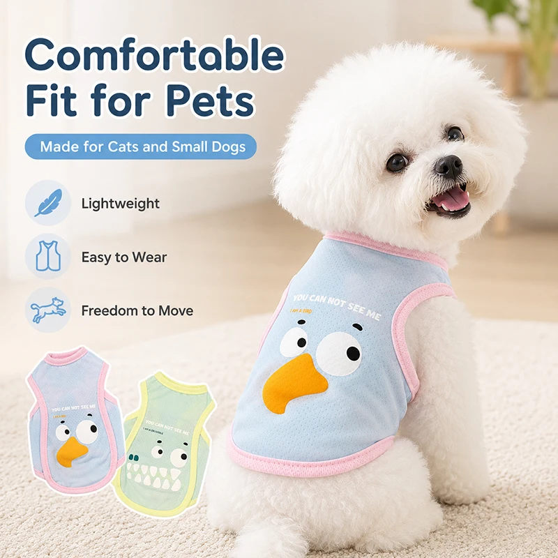 Chaleco refrigerante transpirable para gatos y perros en verano - imagen 3