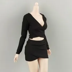 Conjunto ropa para figura de acción femenina 1/6 – Falda y top cruzado 12 pulgadas