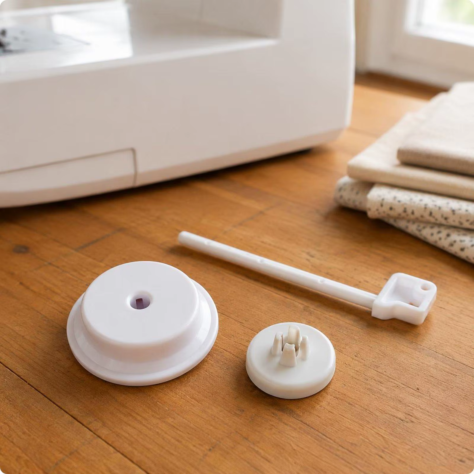 Soporte Bobinas Máquina Coser – Accesorio Multiusos para Hilos - imagen 4