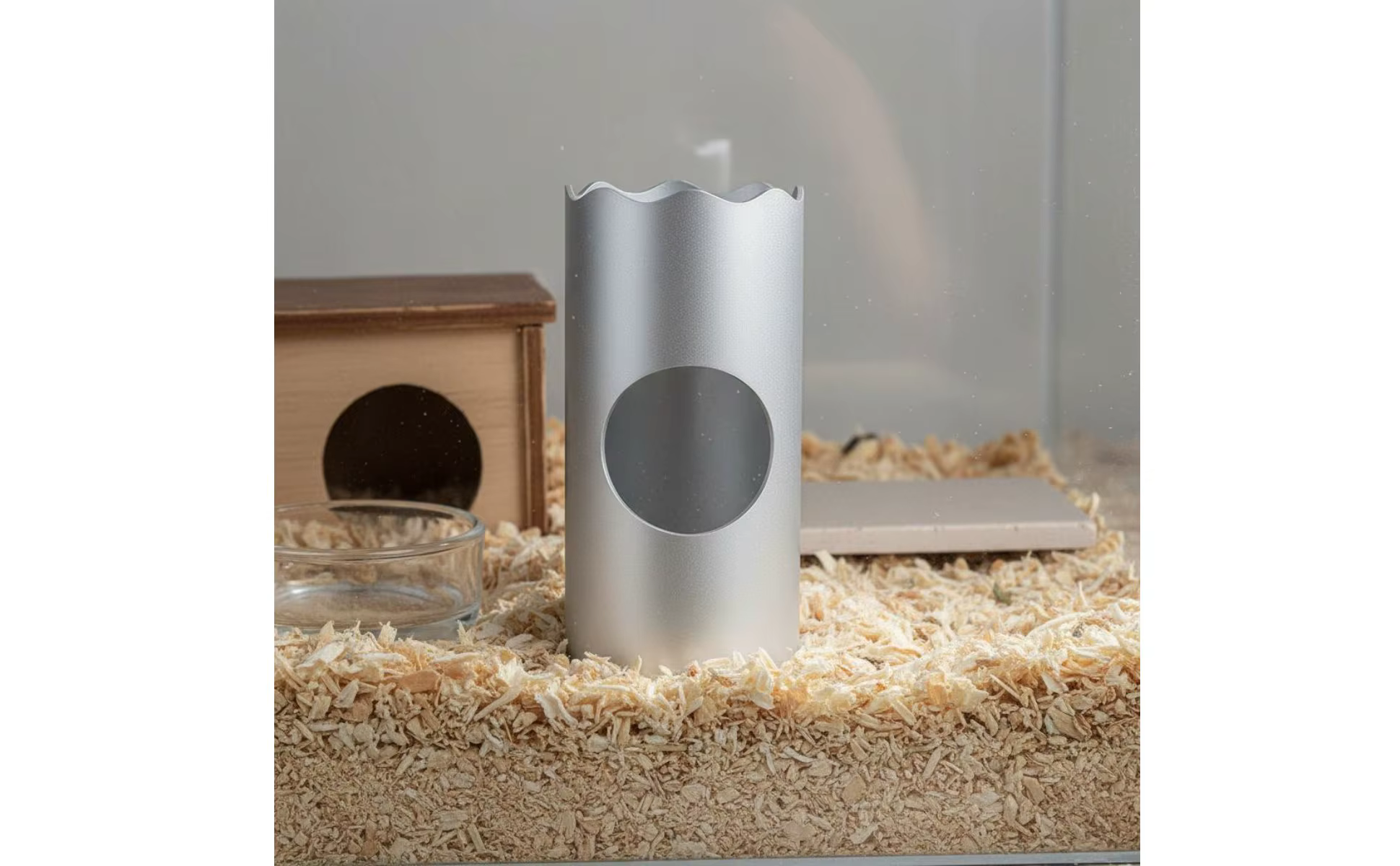 Túnel de aluminio apto para roedores pequeños