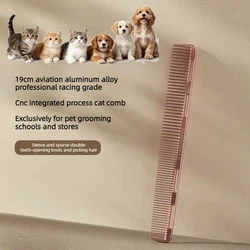 Peine desenredador metálico para perros y gatos – Doble cara