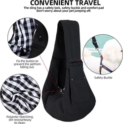 Bolso bandolera portátil para perros, gatos, ideal viajes y ruta