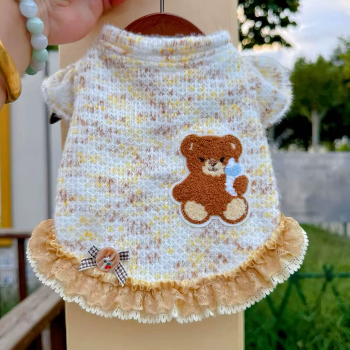 Jersey de punto para gatos y perros pequeños