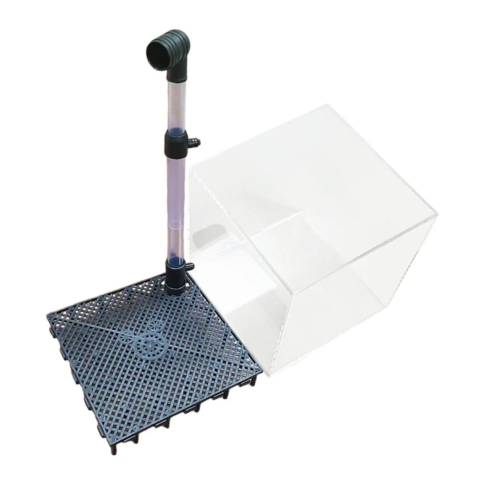 Caja de filtración interna para cría de camarones