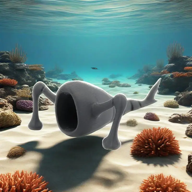 Detalle del diseño del monstruo marino
