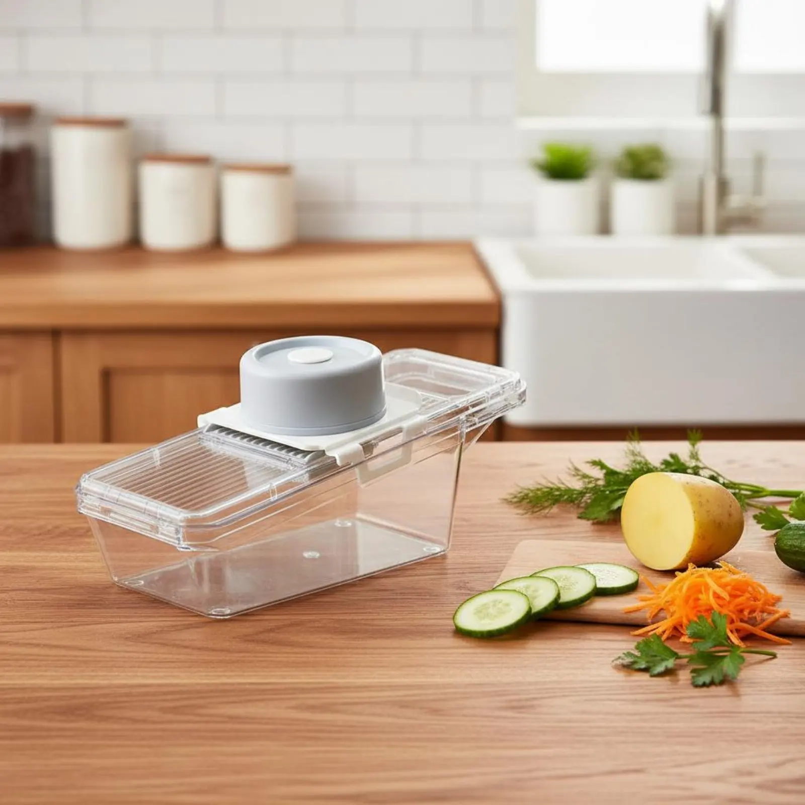 Cortador de verduras seguro para comida casera de gatos y perros