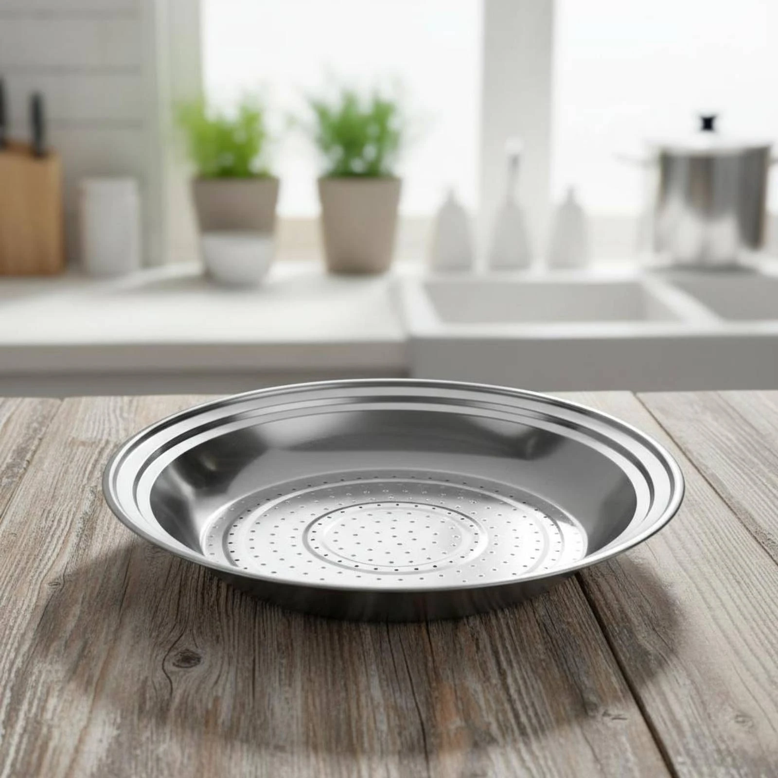 Cesta de vapor inox para comida de gato y perro, apilable - imagen 5