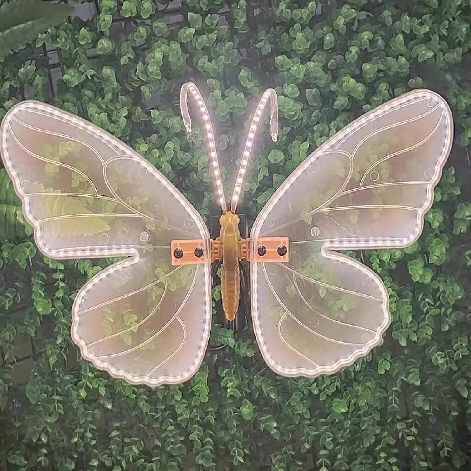 Lámpara luz decorativa mariposa exterior para patio y jardín - imagen 2