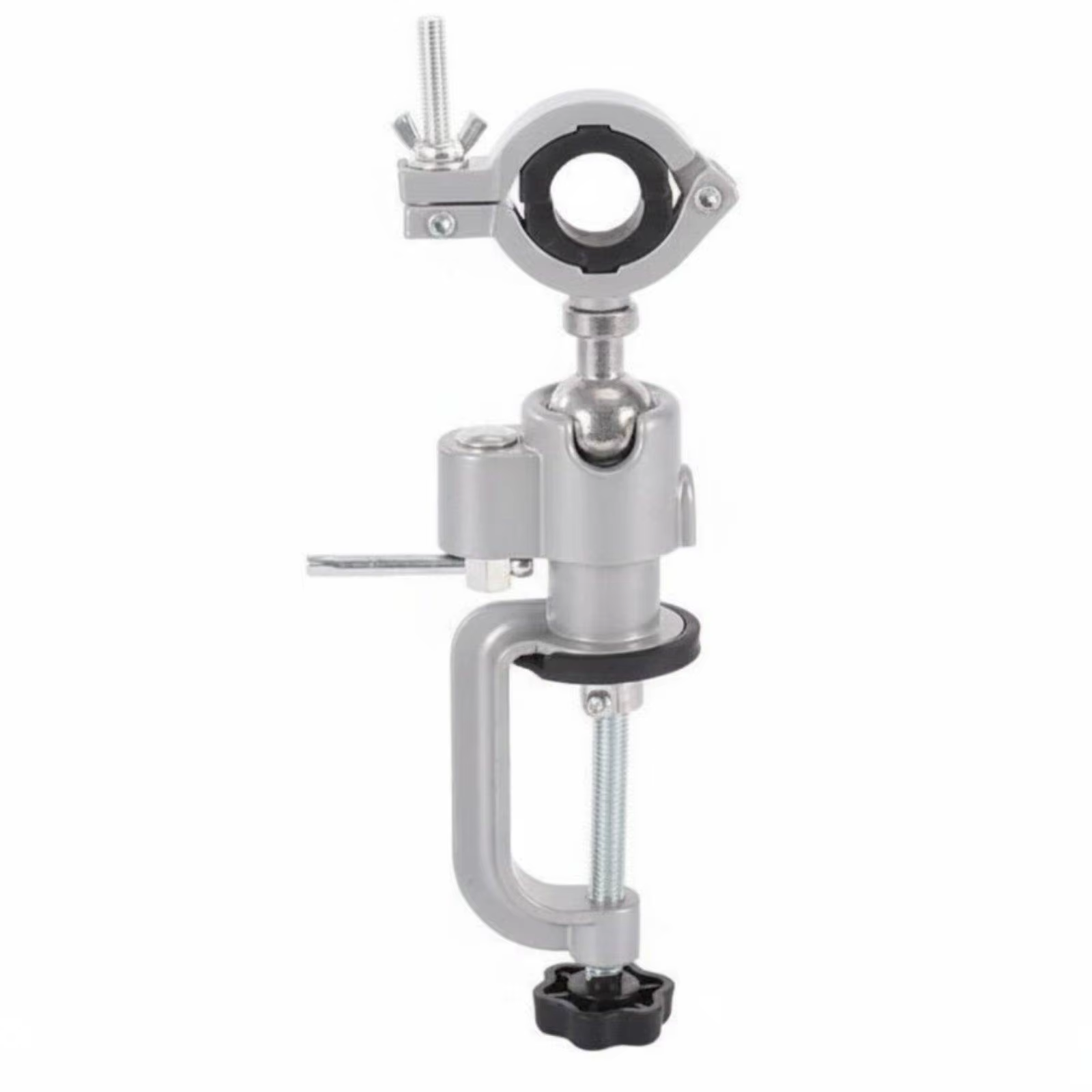 Soporte ajustable para mini taladro y herramienta rotatoria – Base de aluminio