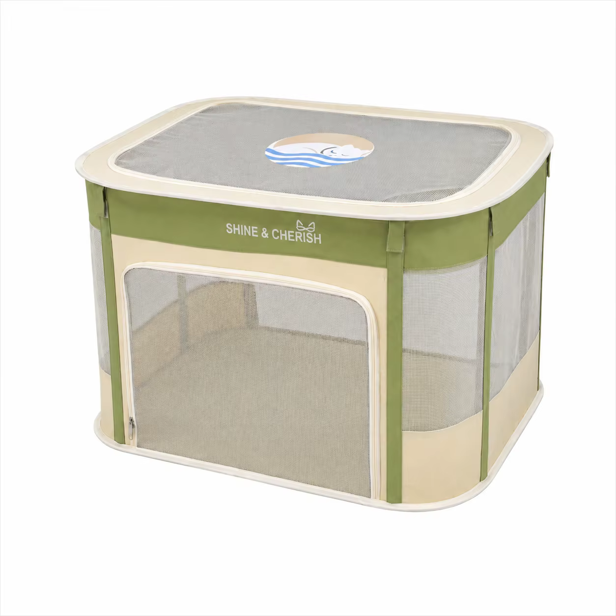 Tienda plegable portátil para perros y gatos – Corral transpirable interior y exterior - imagen 3