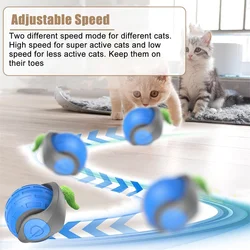 Pelota interactiva automática para gatos y cachorros – Recargable USB