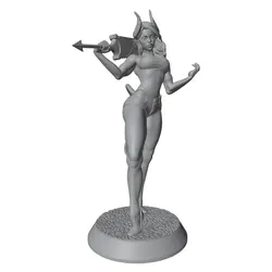 Figura Anime Miniatura GK 1/24 – Modelo 3D Sin Ensamblar ni Pintar 75mm