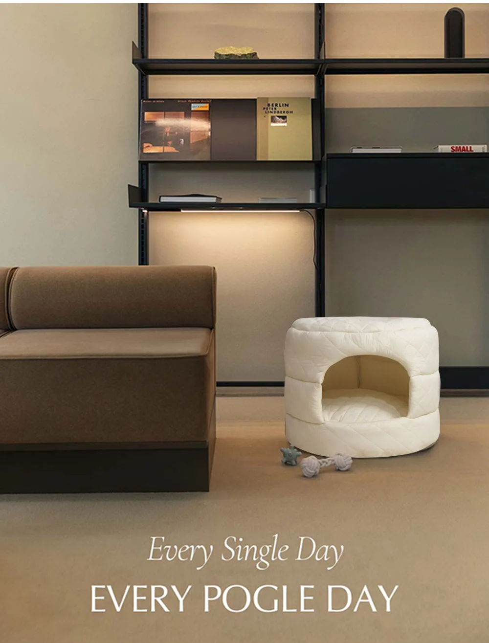 Cama en ambiente moderno