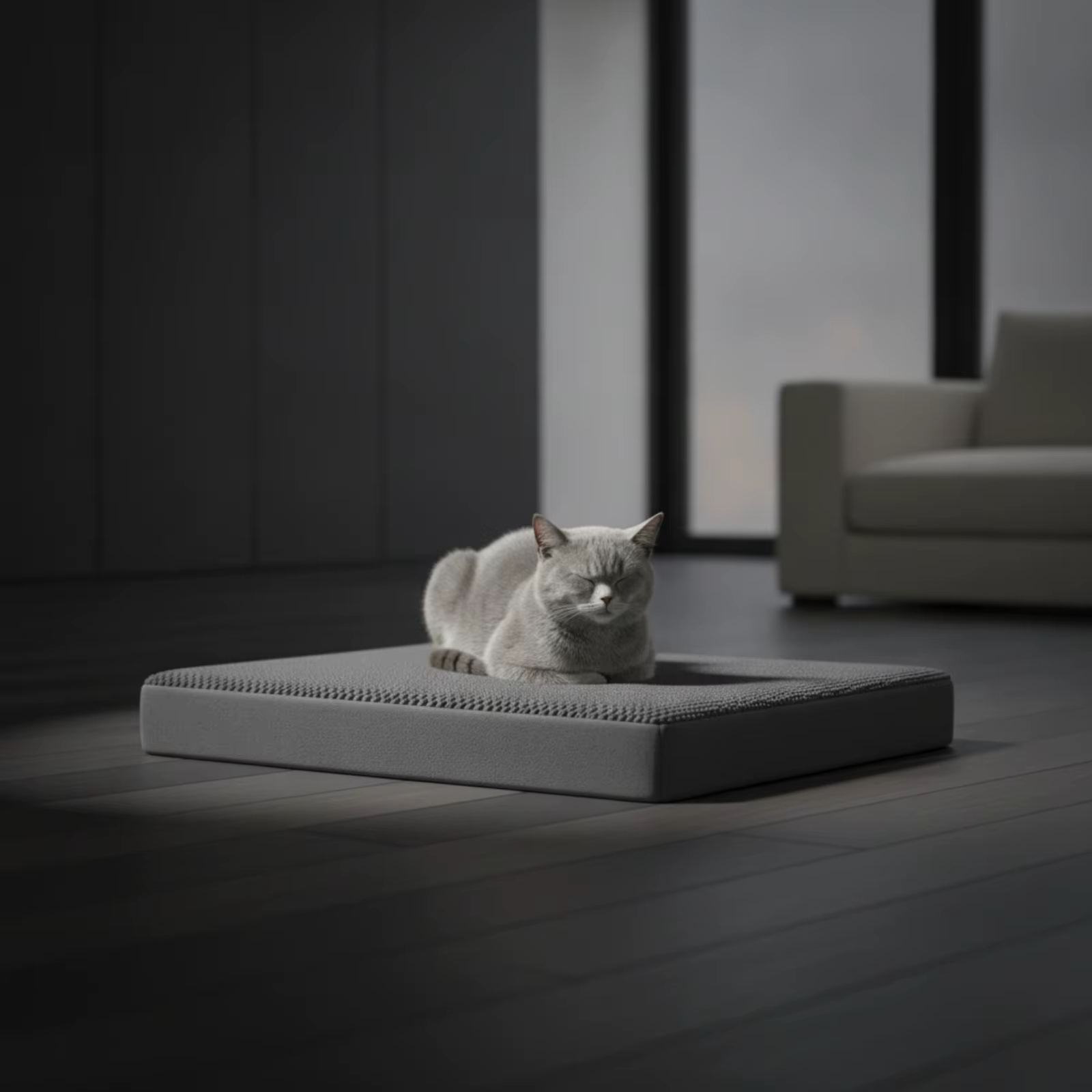 Alfombra acolchada lavable para sofá gatos y perros - imagen 3