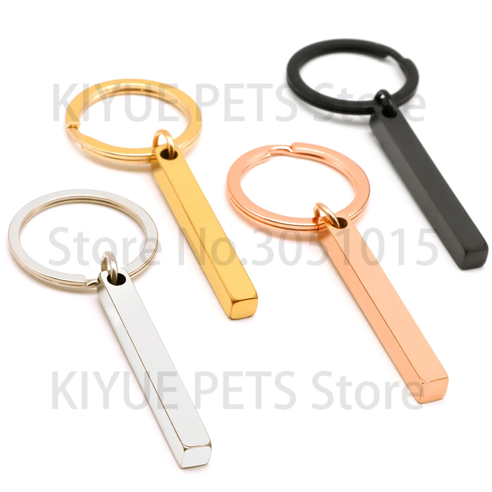 Colgante personalizable para llavero de perro y gato – Acero inoxidable - imagen 4