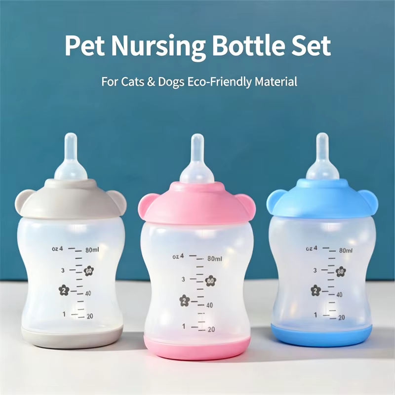 Biberón para gatitos y cachorros 80/100ml – Con tetina suave y accesorios - imagen 4