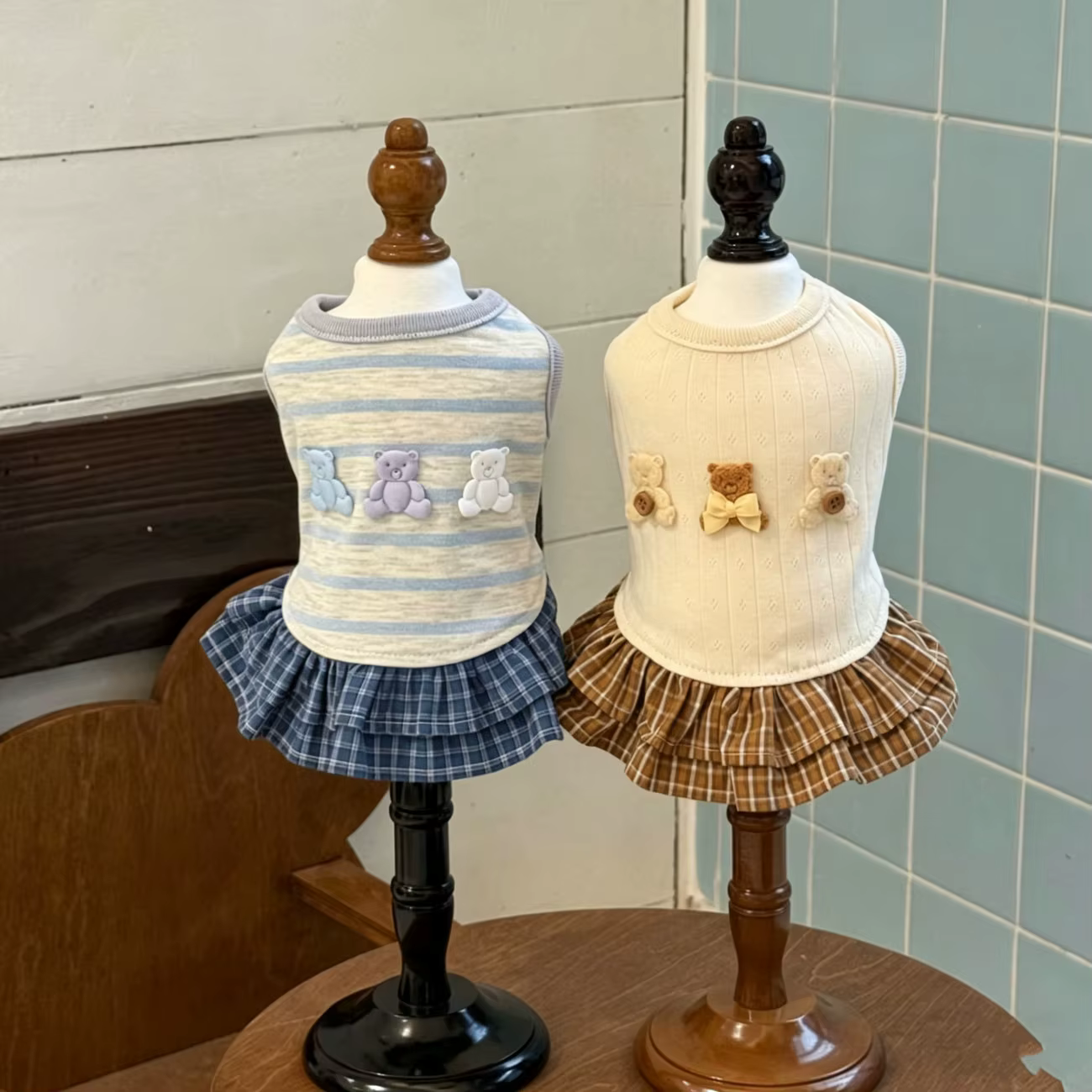 Vestido de princesa con lazo para gato y perro – Transpirable - imagen 5