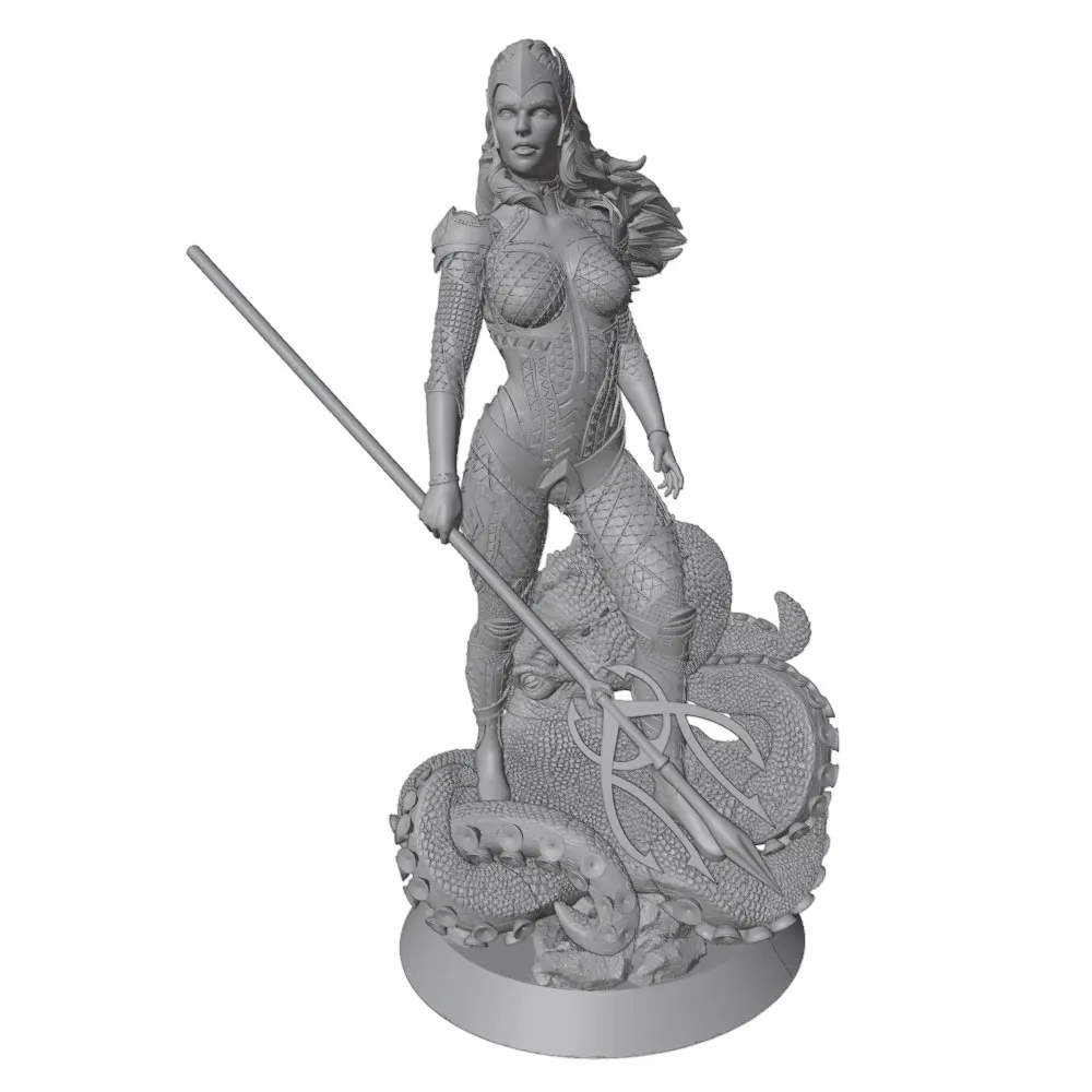 Kit de resina 3D DIY para miniatura, modelo gris impreso - imagen 5