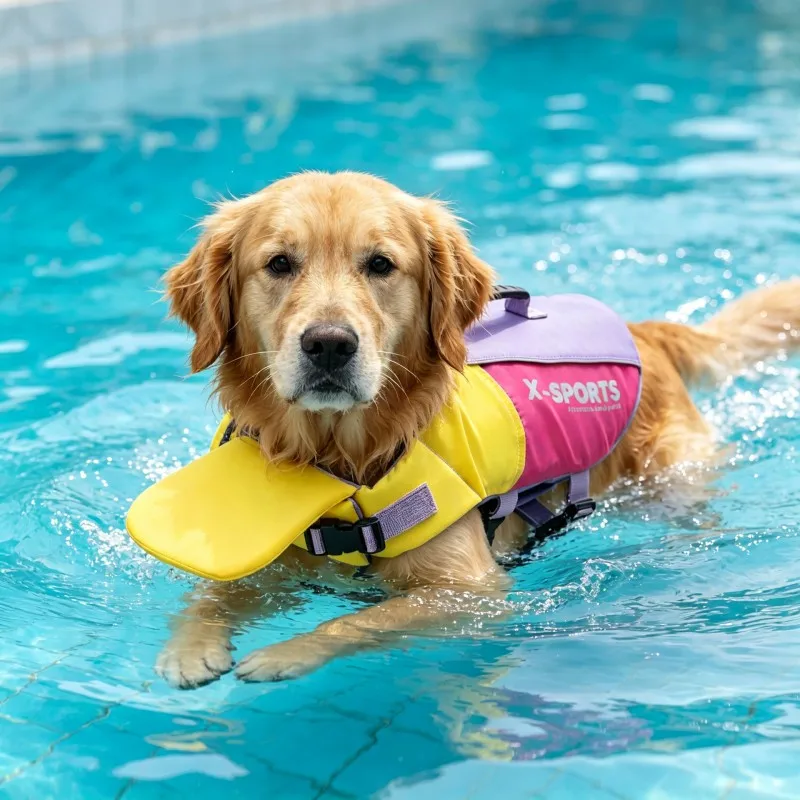 Uso del asa de agarre para levantar al perro