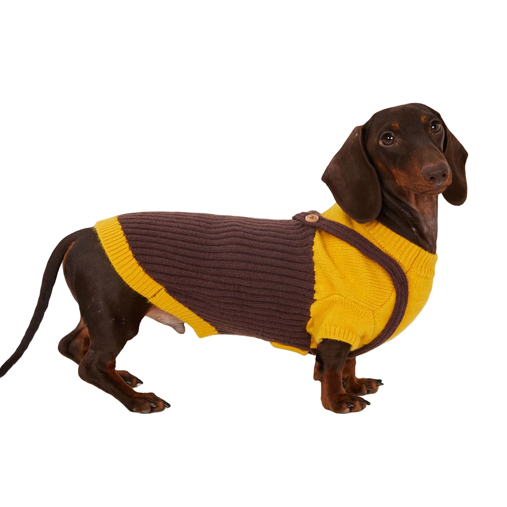 Jersey con gorro de lana para perros Dachshund y galgo italiano - imagen 4
