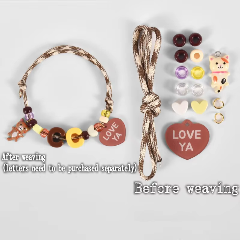 Collar tejido veraniego ajustable para gatos y cachorros - imagen 5