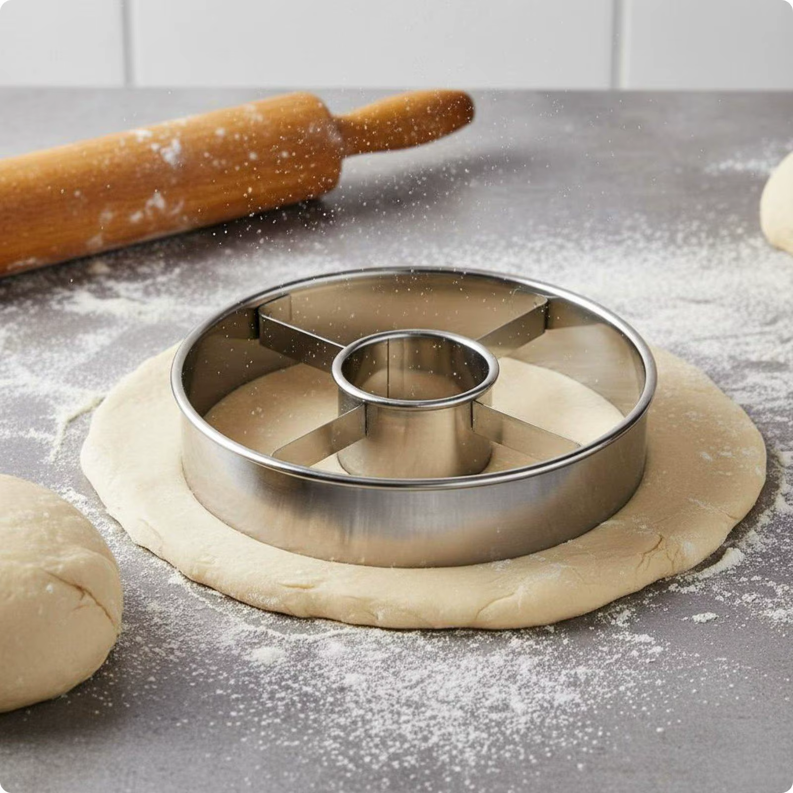 Molde donuts y cortador galletas para snacks perros y gatos