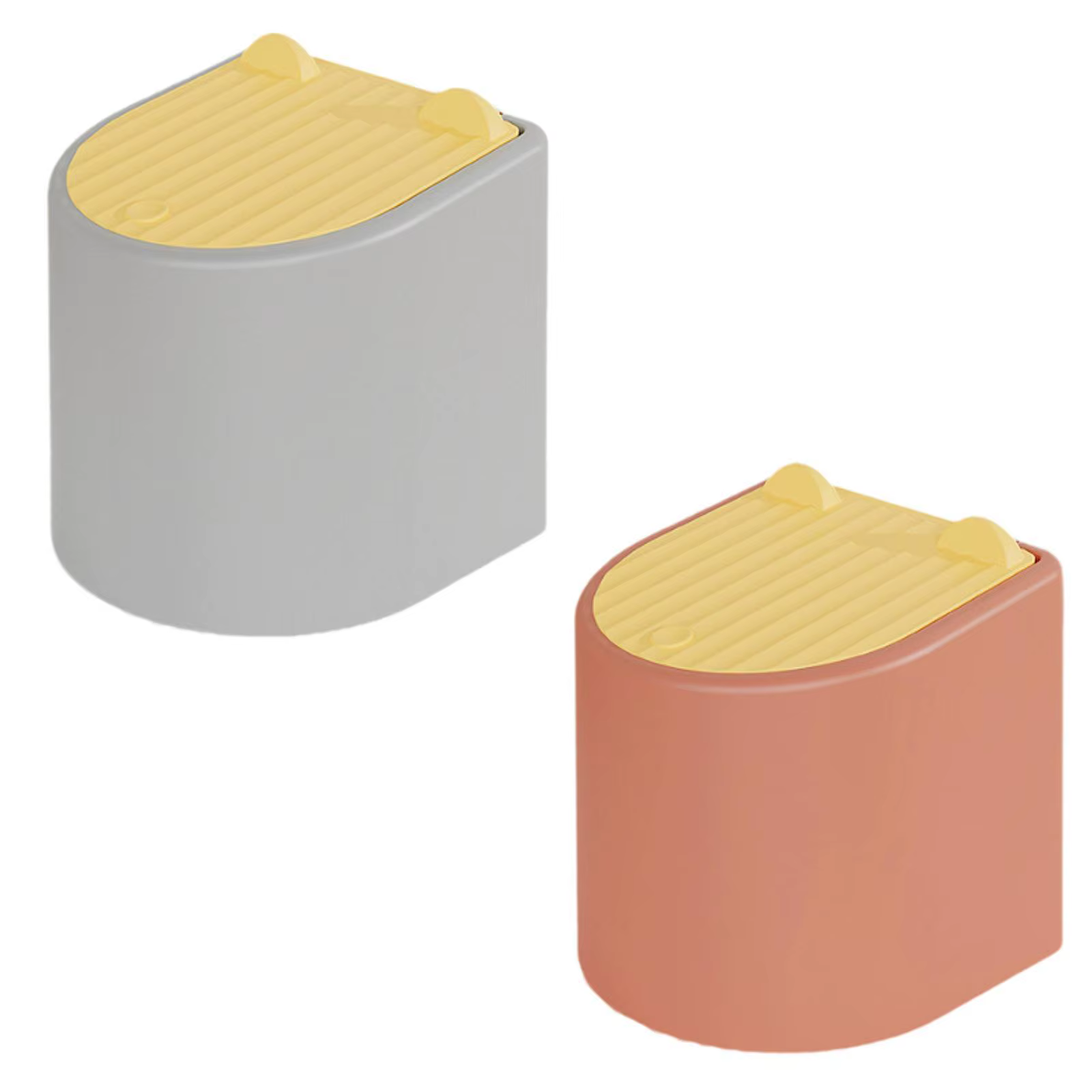 Mini basurero compacto para encimera junto al arenero