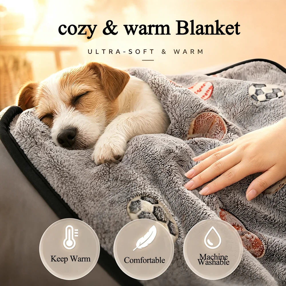 Manta invierno cálida para perros, gatos y Pug – Varias tallas - imagen 4