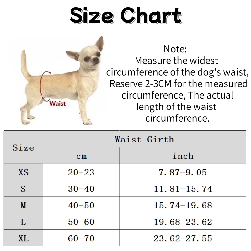 Pantalones Sanitarios Reutilizables para Perros y Gatos – Ajustables y Lavables - imagen 5